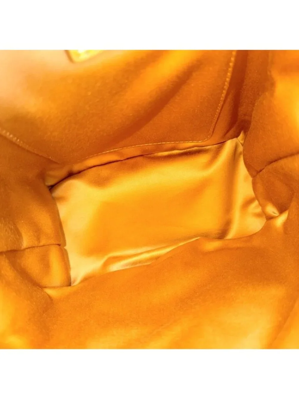 Miu Miu 2-Way Backpack Handbag Mustard Miu Miu Leather Yellow Gold Vintage